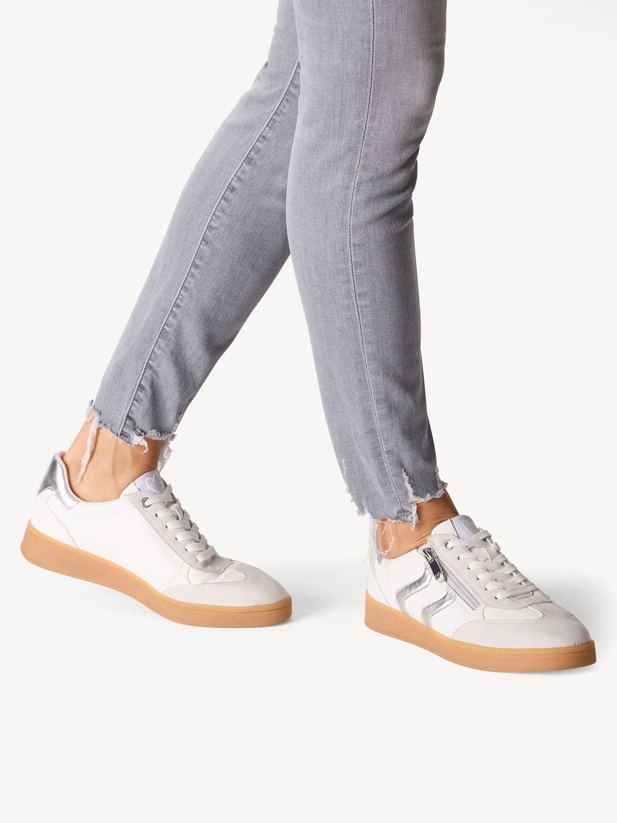 Marco Tozzi, Sneaker - weiß WHITE/SILVER, Bild 2 von 7