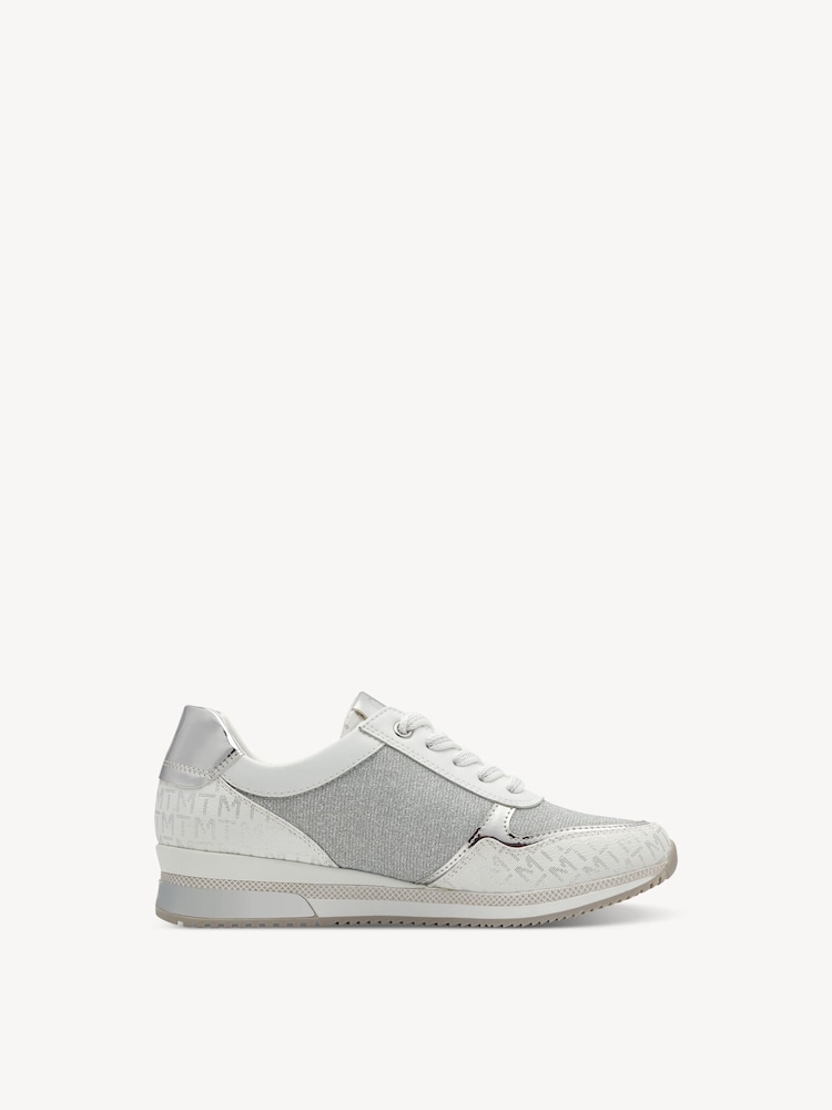Marco Tozzi, Sneaker - bianco WHITE/SILVER, immagine 6 di 6