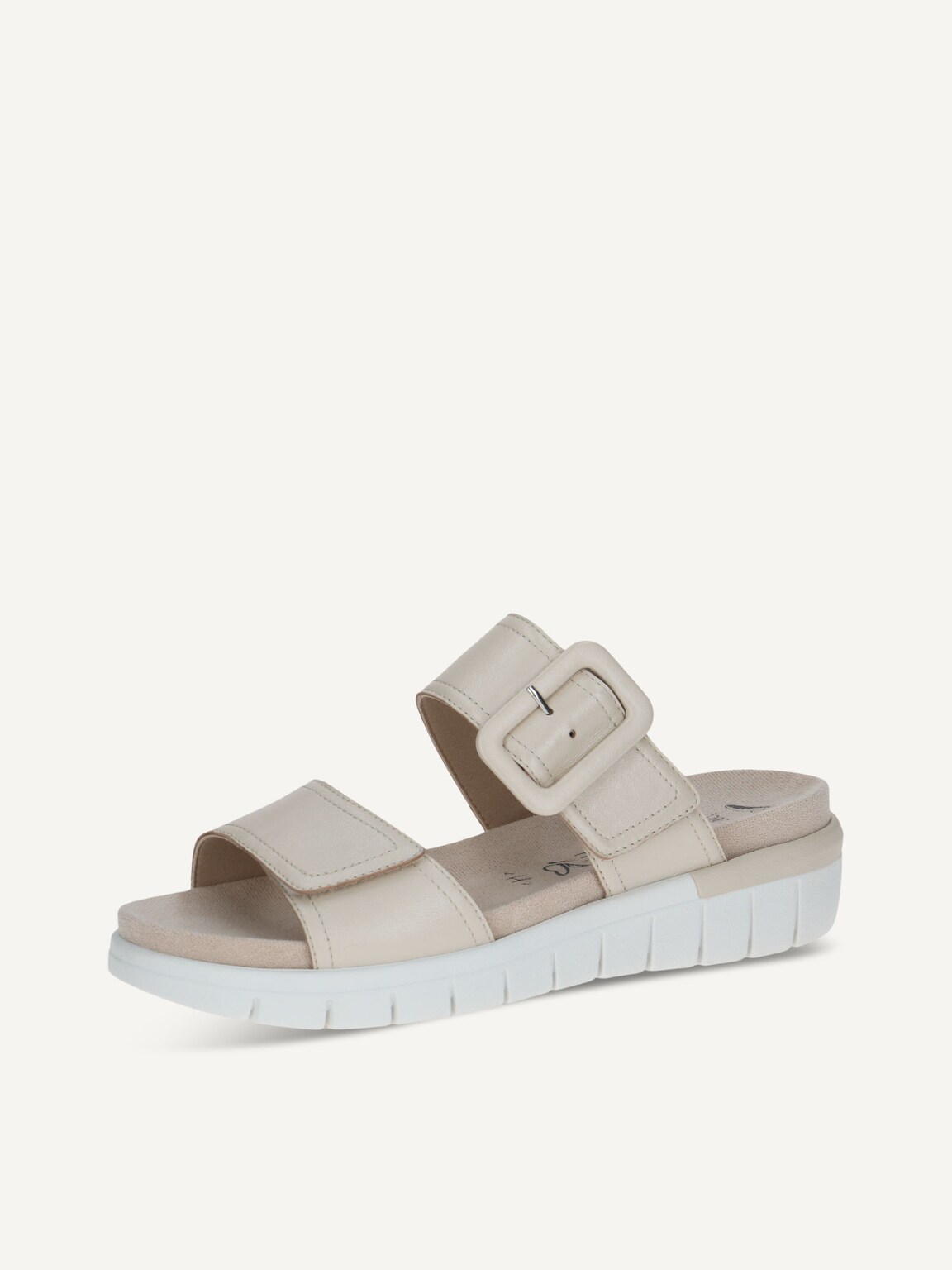 Caprice, Leather Mule - beige CREAM PERLATO, image 1 of 5
