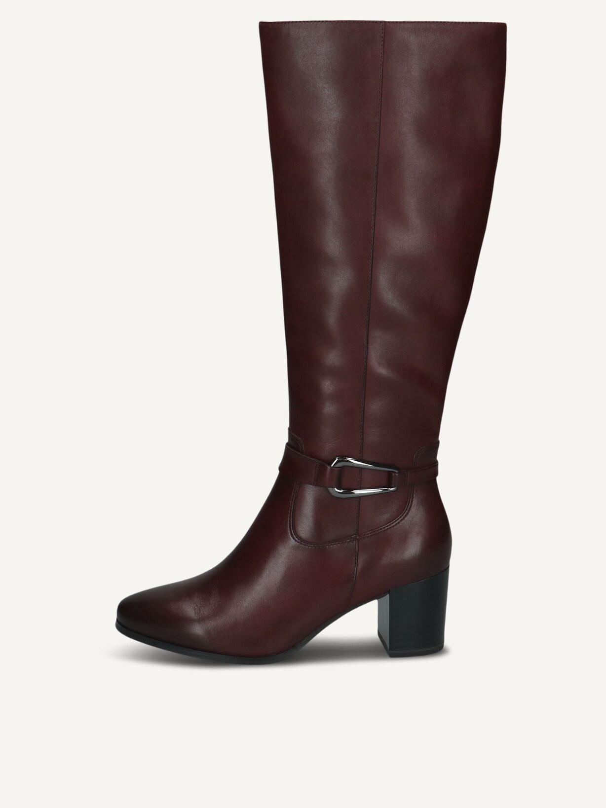 Caprice, Leather Boots - red BORDEAUX NAPPA, image 1 of 5