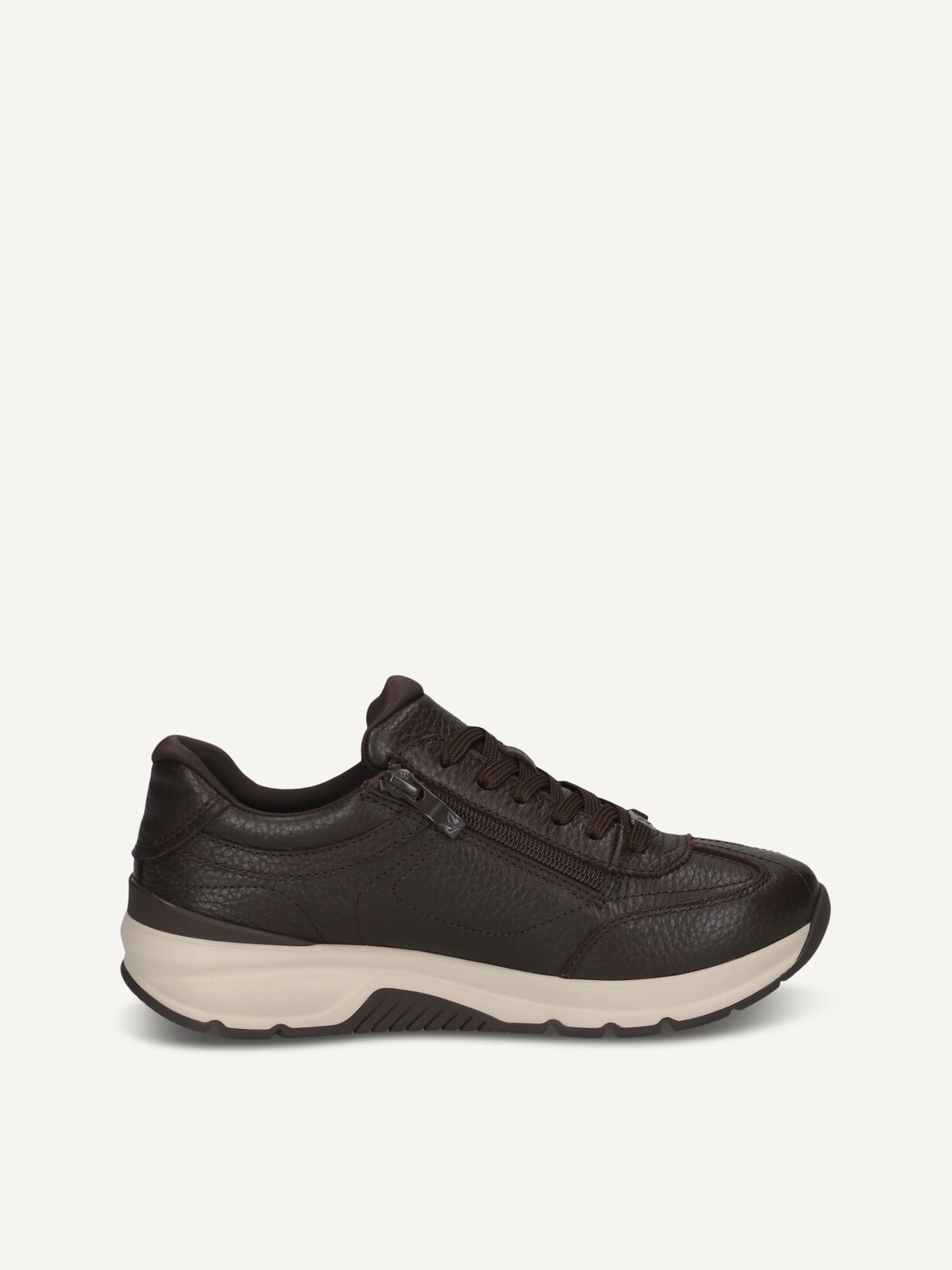 Caprice, Basket en cuir - marron DK BROWN DEER, image 3 sur 5