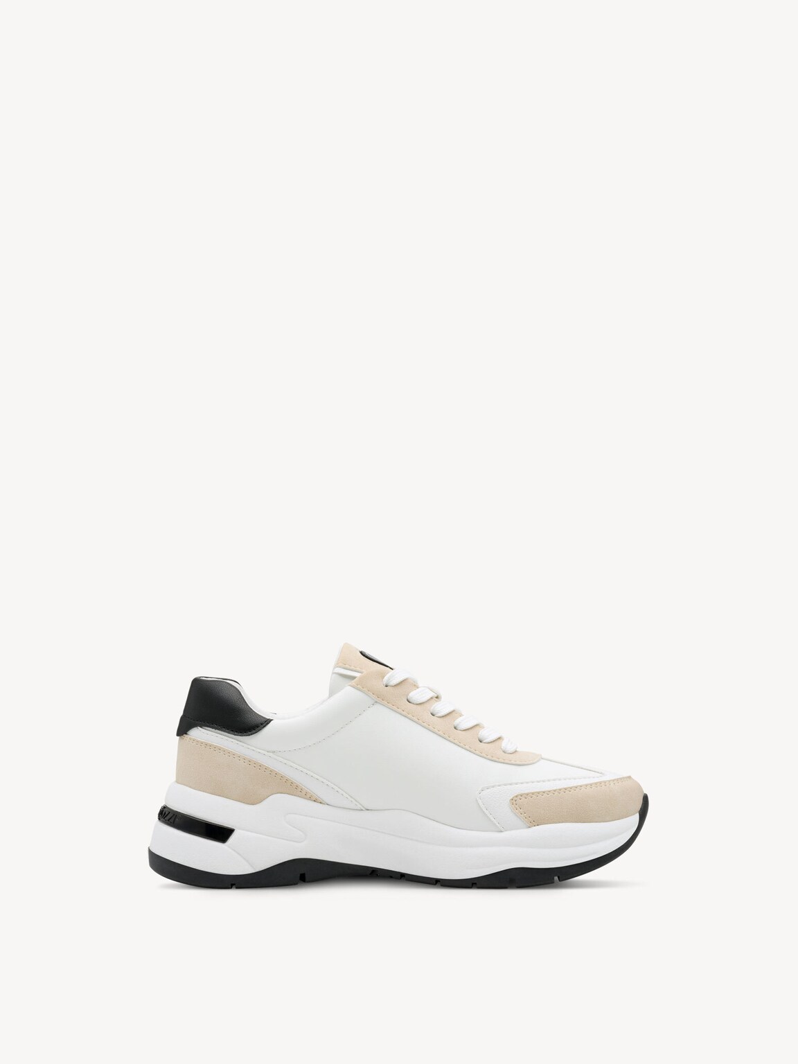 Marco Tozzi, Sneaker - bianco WHITE/BLACK, immagine 6 di 6