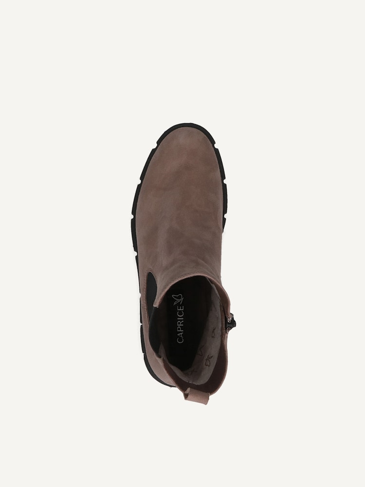 Caprice, Bottine en cuir - marron MUD SUEDE, image 5 sur 6