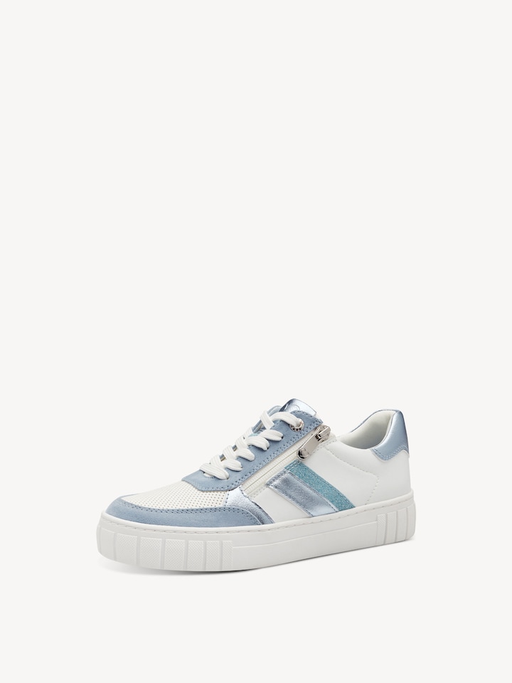 Marco Tozzi, Sneaker - weiß WHITE/LT.BLUE