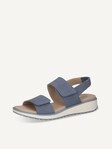 Selected, Caprice, Leather Sandal - blue LT.BLUE SUEDE