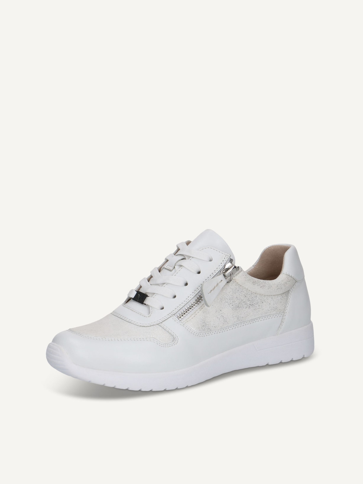 Caprice, Basket - blanc WHITE/SILVER, image 2 sur 5