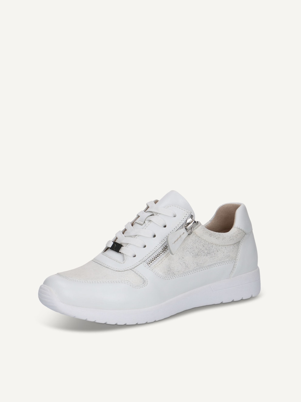 Caprice, Basket - blanc WHITE/SILVER, image 2 sur 5