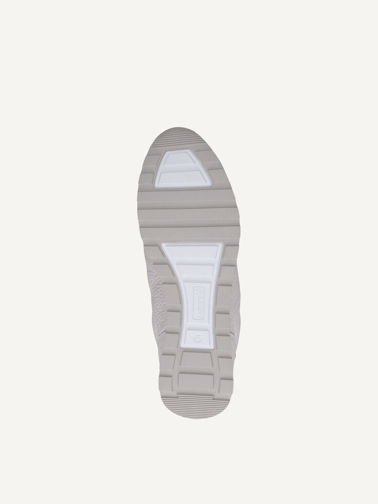 Caprice, Basket en cuir - blanc PEARL DEER COM, image 5 sur 5
