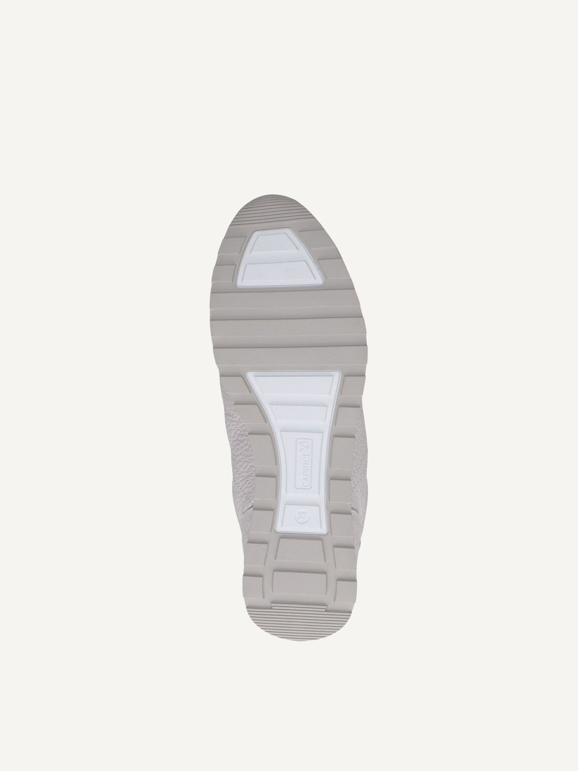 Caprice, Leather Sneaker - white PEARL DEER COM, image 4 of 5