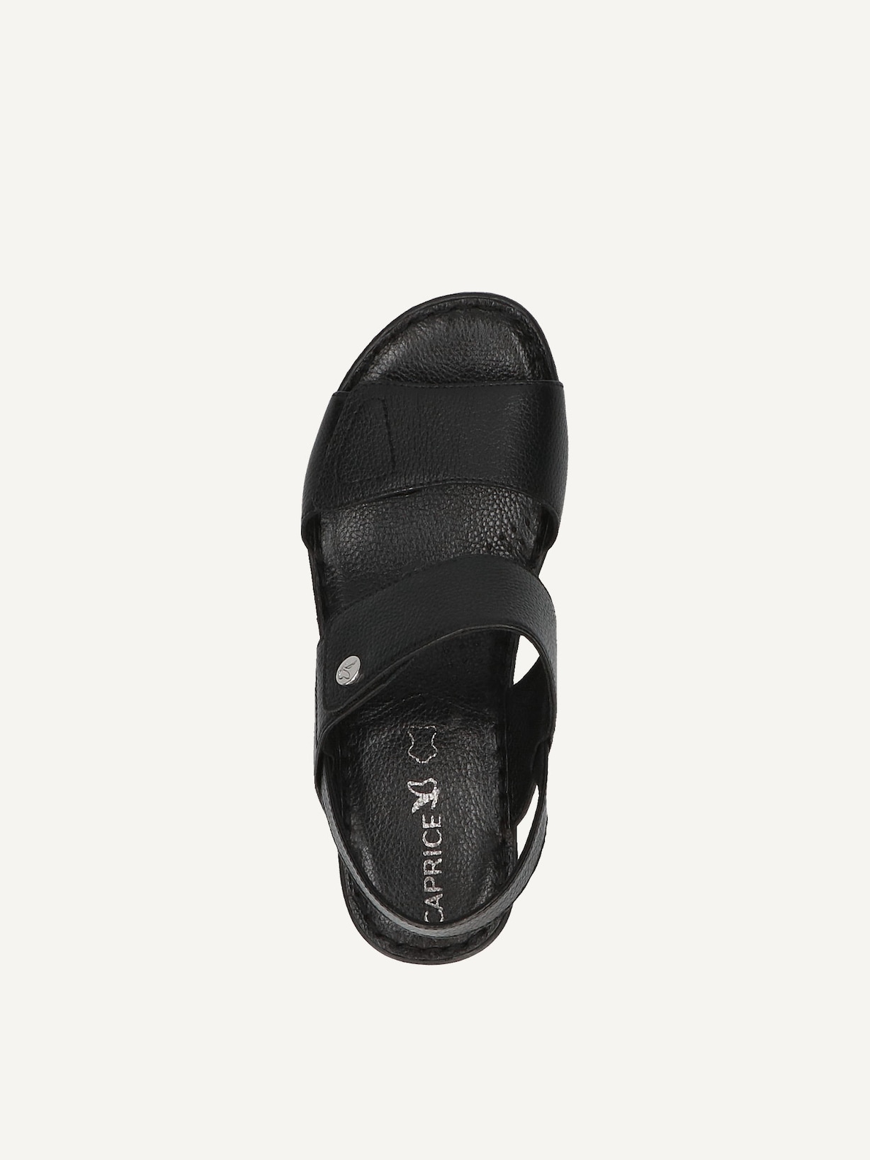 Caprice, Sandale à talon en cuir - noir BLACK NAPPA, image 4 sur 5
