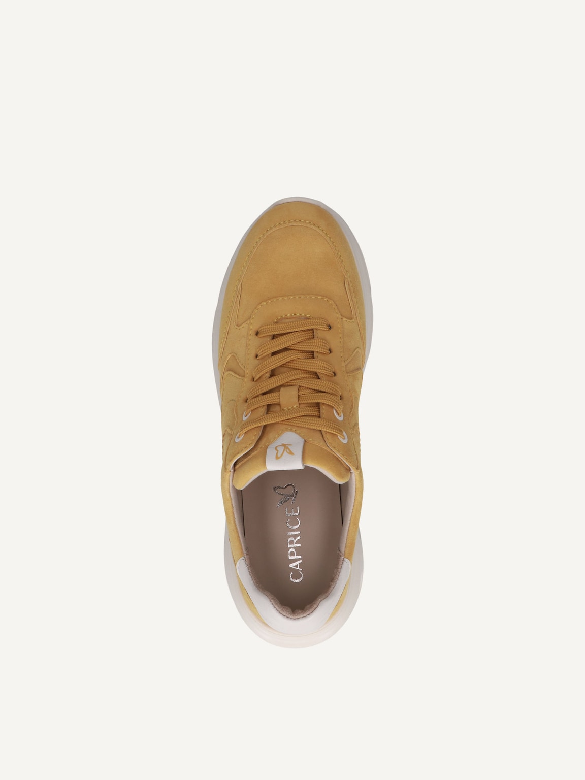 Caprice, Leather Sneaker - yellow YELLOW COMB, image 5 of 5