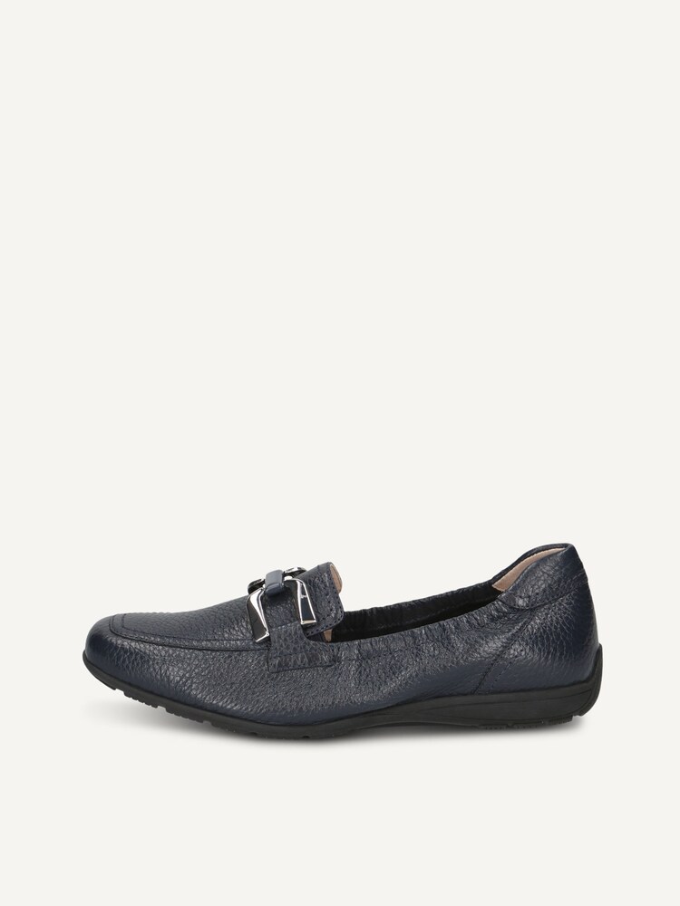 Caprice, Leather Moccasin - blue OCEAN DEER, image 3 of 6