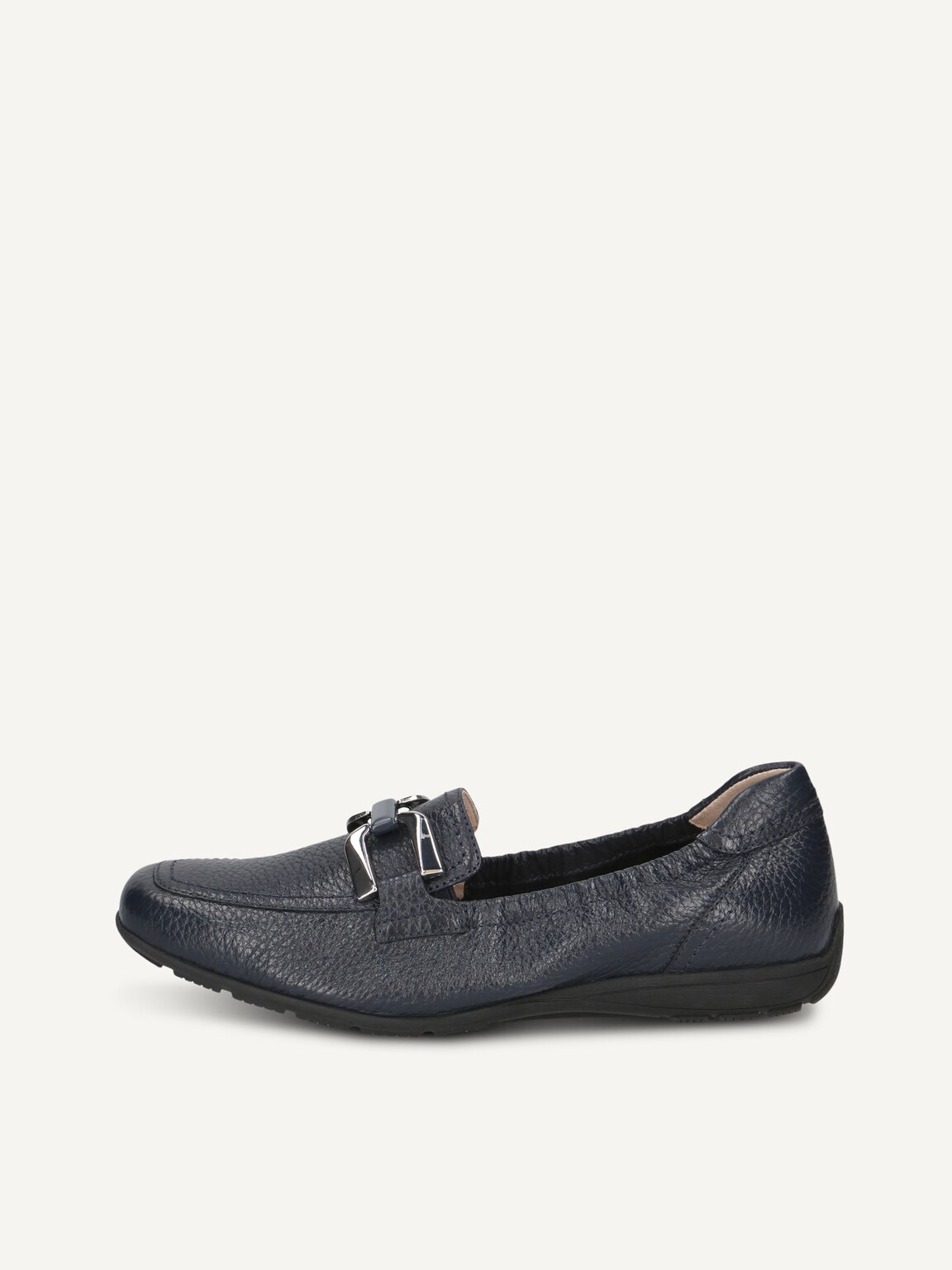Caprice, Leather Moccasin - blue OCEAN DEER, image 3 of 6