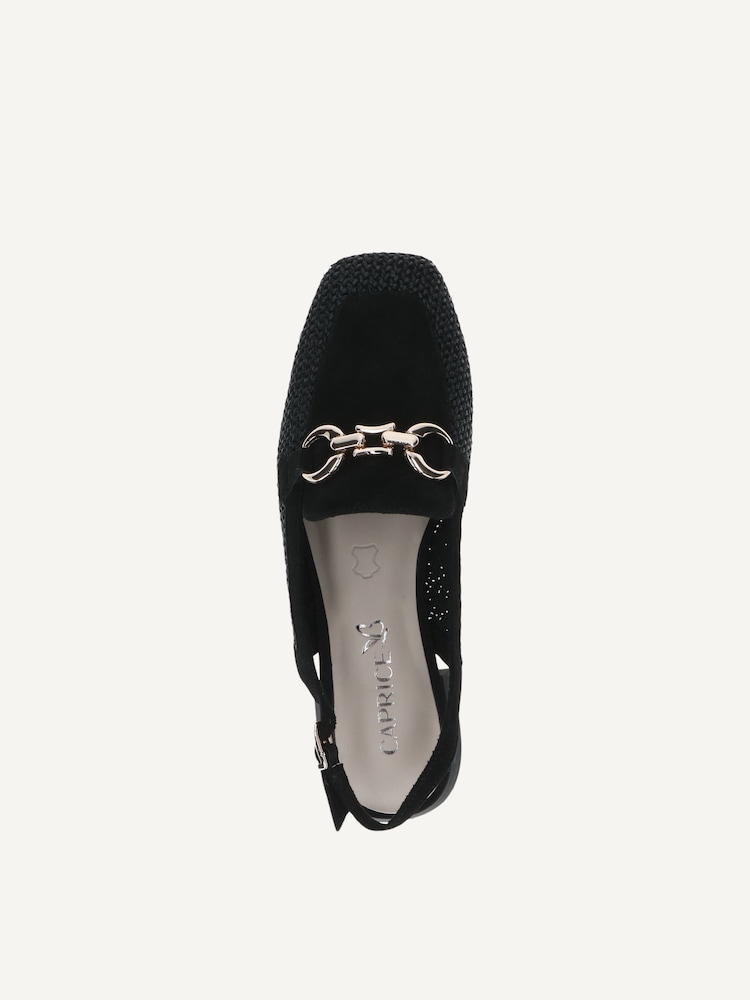 Caprice, Ballerine - noir BLACK COMB, image 4 sur 5
