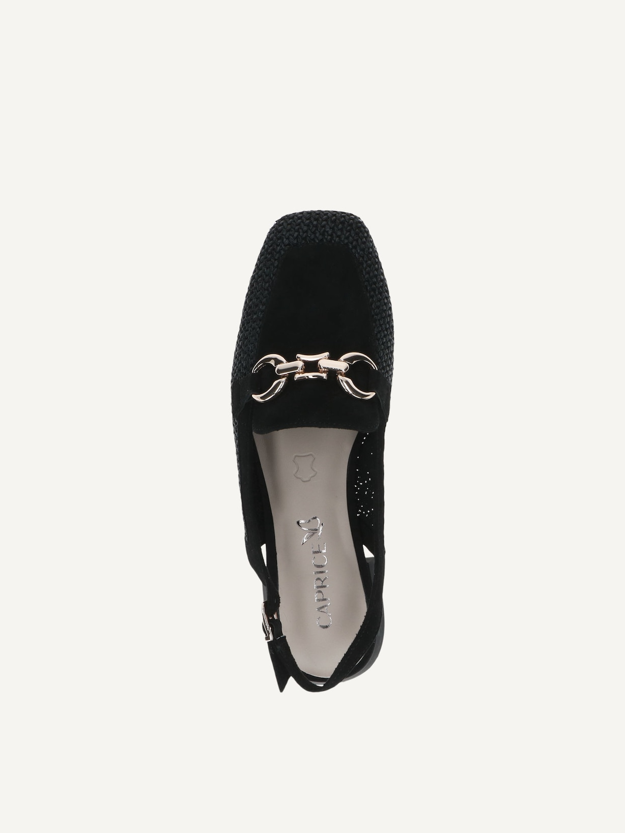 Caprice, Ballerine - noir BLACK COMB, image 4 sur 5