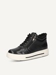 Selected, Caprice, Leather Bootie - black warm lining BLACK NAPPA