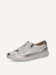 Not selected, Caprice, Leather Sneaker - white WHITE/SILVER