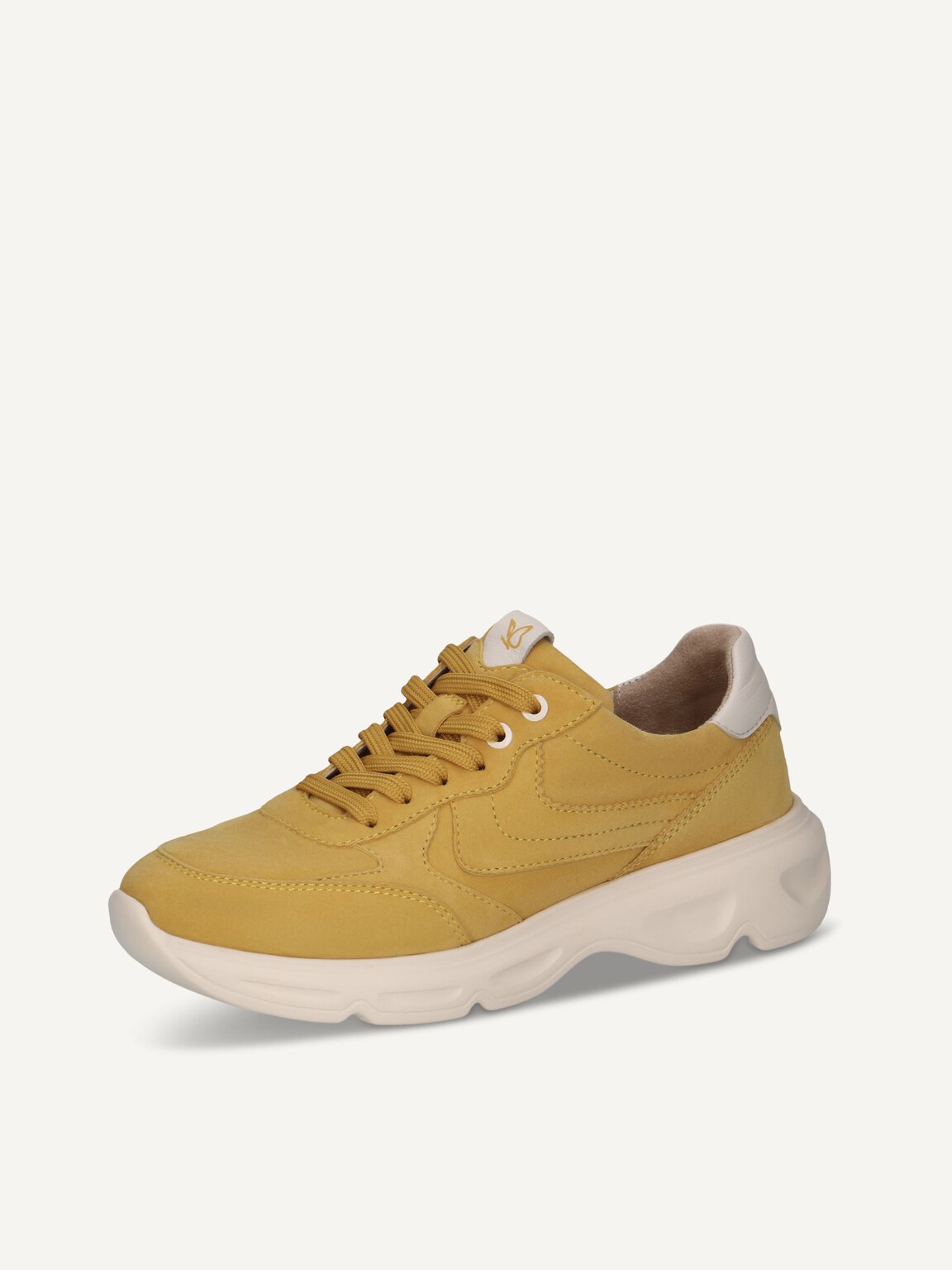 Caprice, Leather Sneaker - yellow YELLOW COMB, image 1 of 5