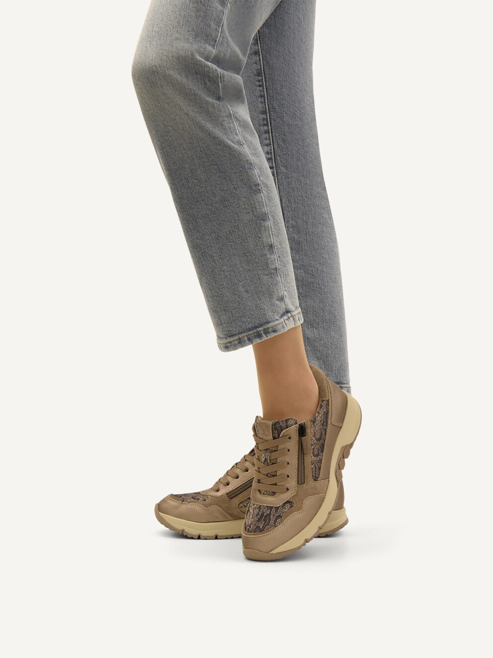 Caprice, Sneaker - beige TAUPE COMB, immagine 2 di 6
