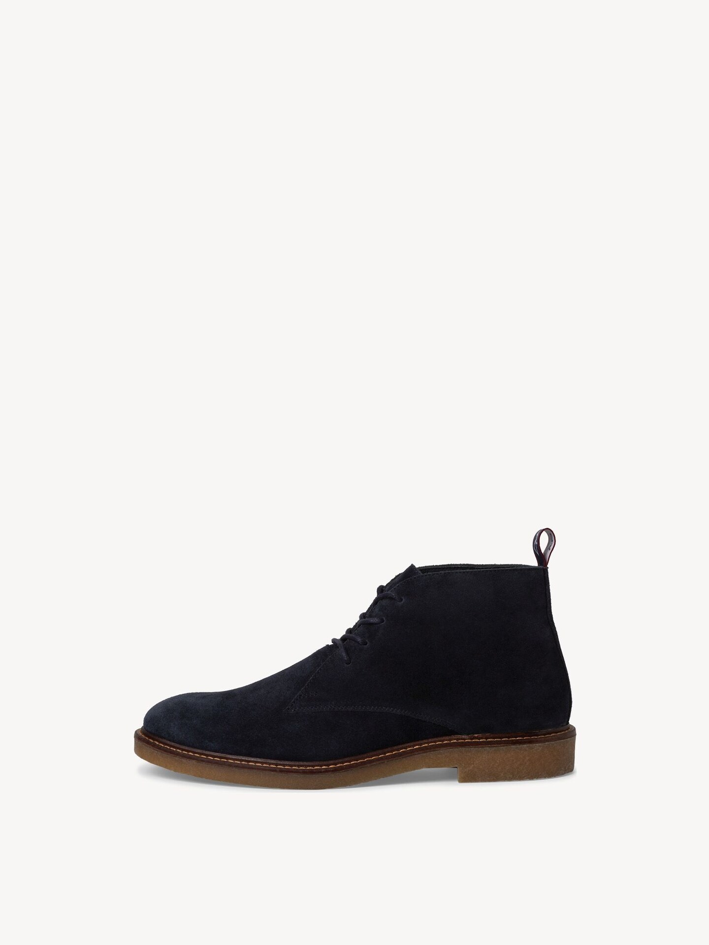 Marco Tozzi, Leather Bootie - blue, NAVY