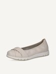 Not selected, Caprice, Leather Ballerina - white OFFWHITE NAPPA