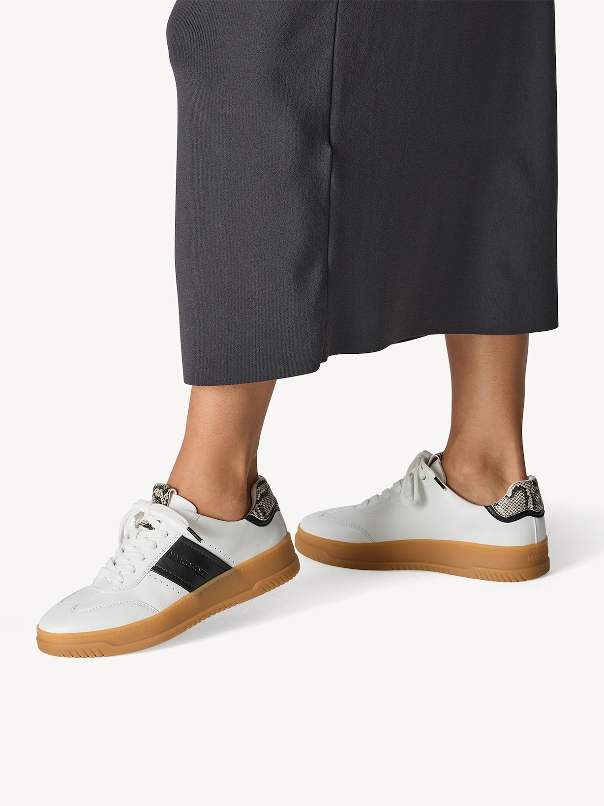 Marco Tozzi, Sneaker - weiß WHITE/BLACK, Bild 2 von 7