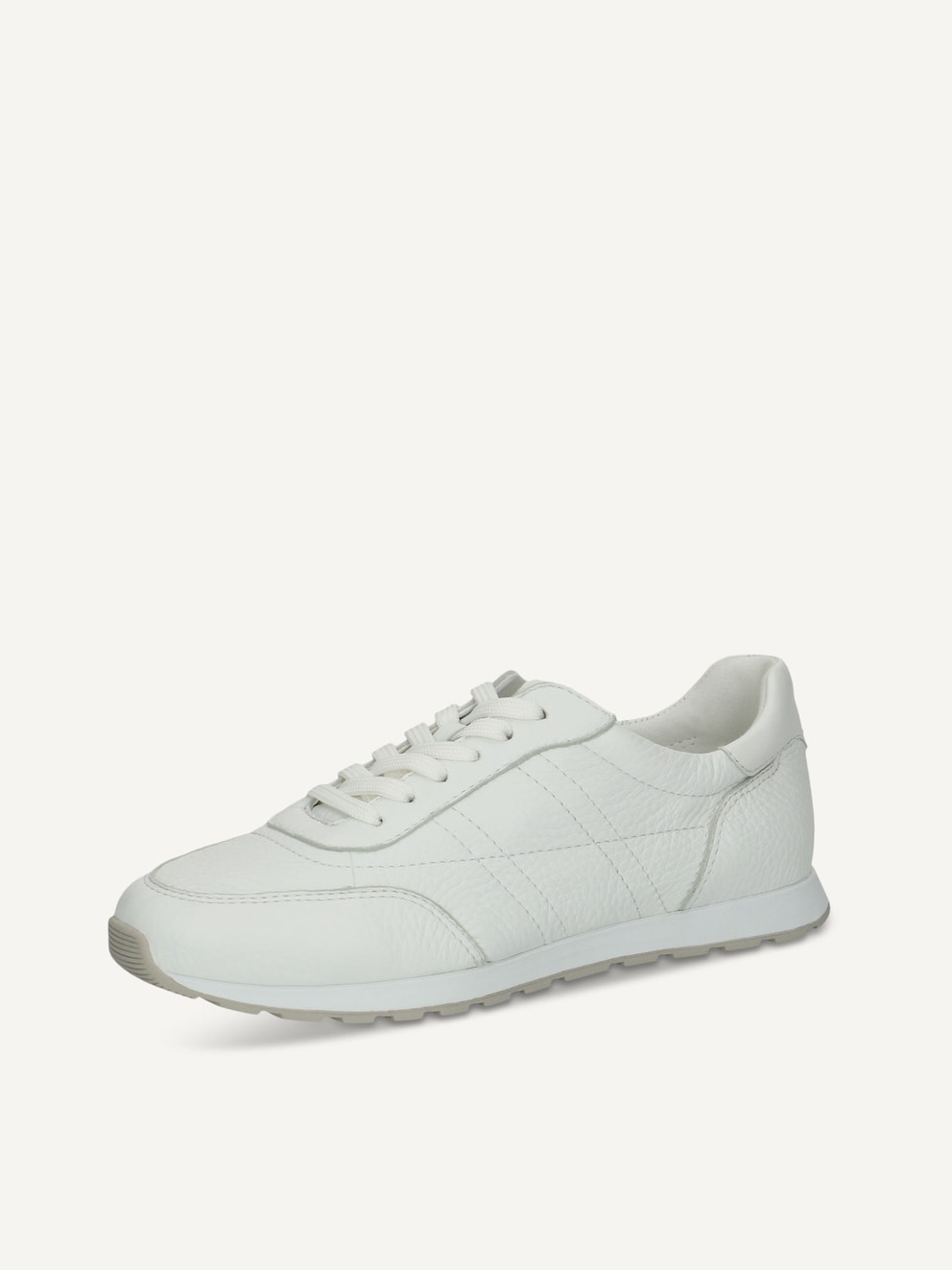 Caprice, Basket en cuir - blanc WHITE DEER COM, image 2 sur 5
