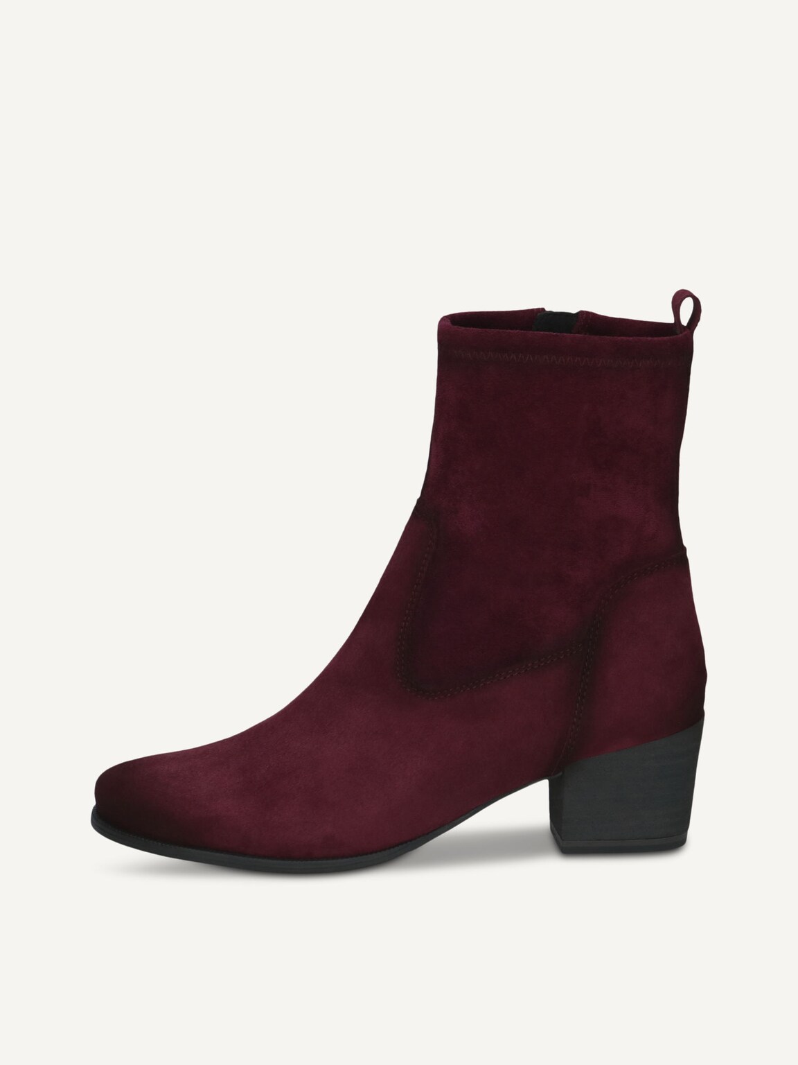 Caprice, Bootie - red BORDEAUX COMB, image 3 of 6