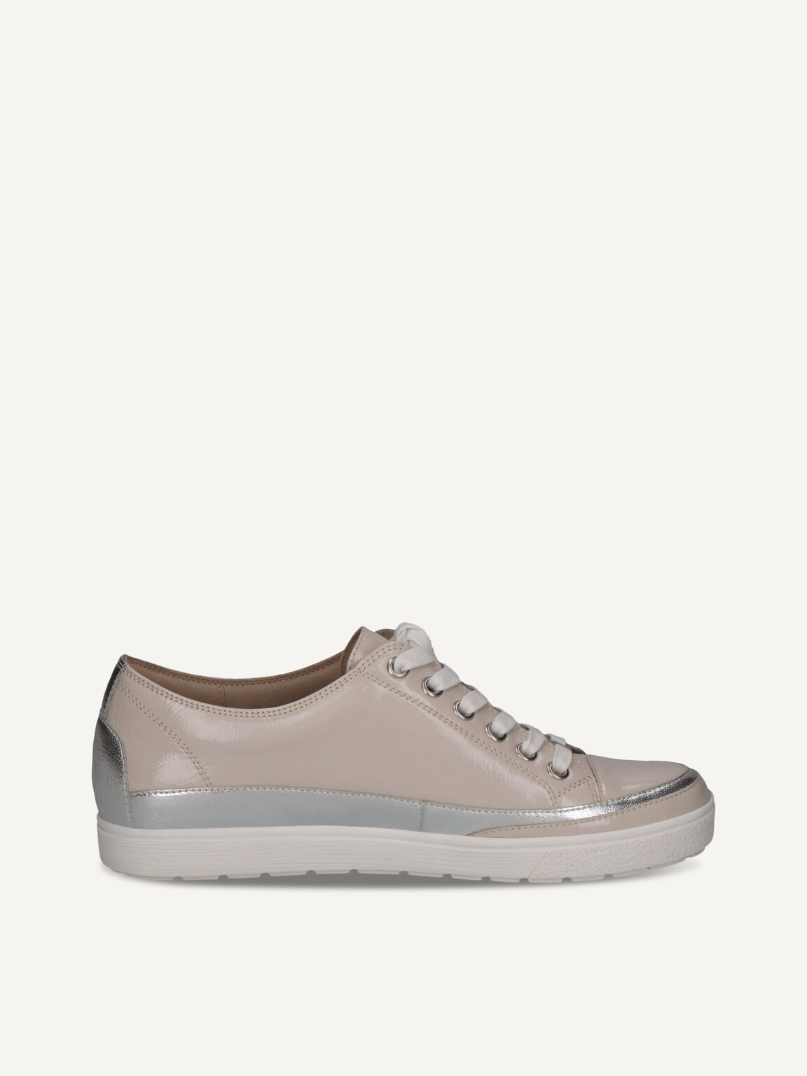 Caprice, Leather Sneaker - white SNOW COMB, image 3 of 5