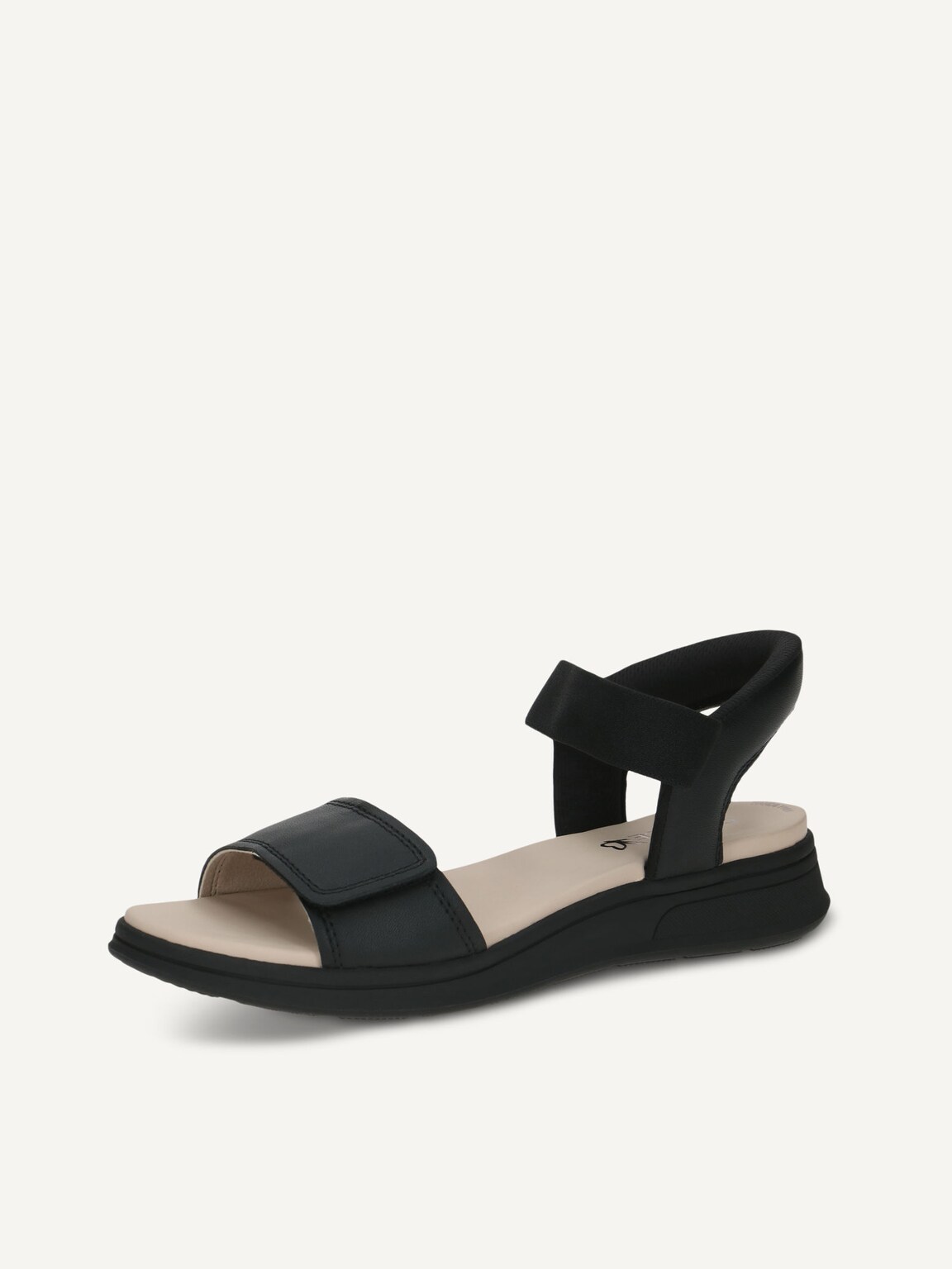 Caprice, Leather Sandal - black BLACK NAPPA, image 1 of 5