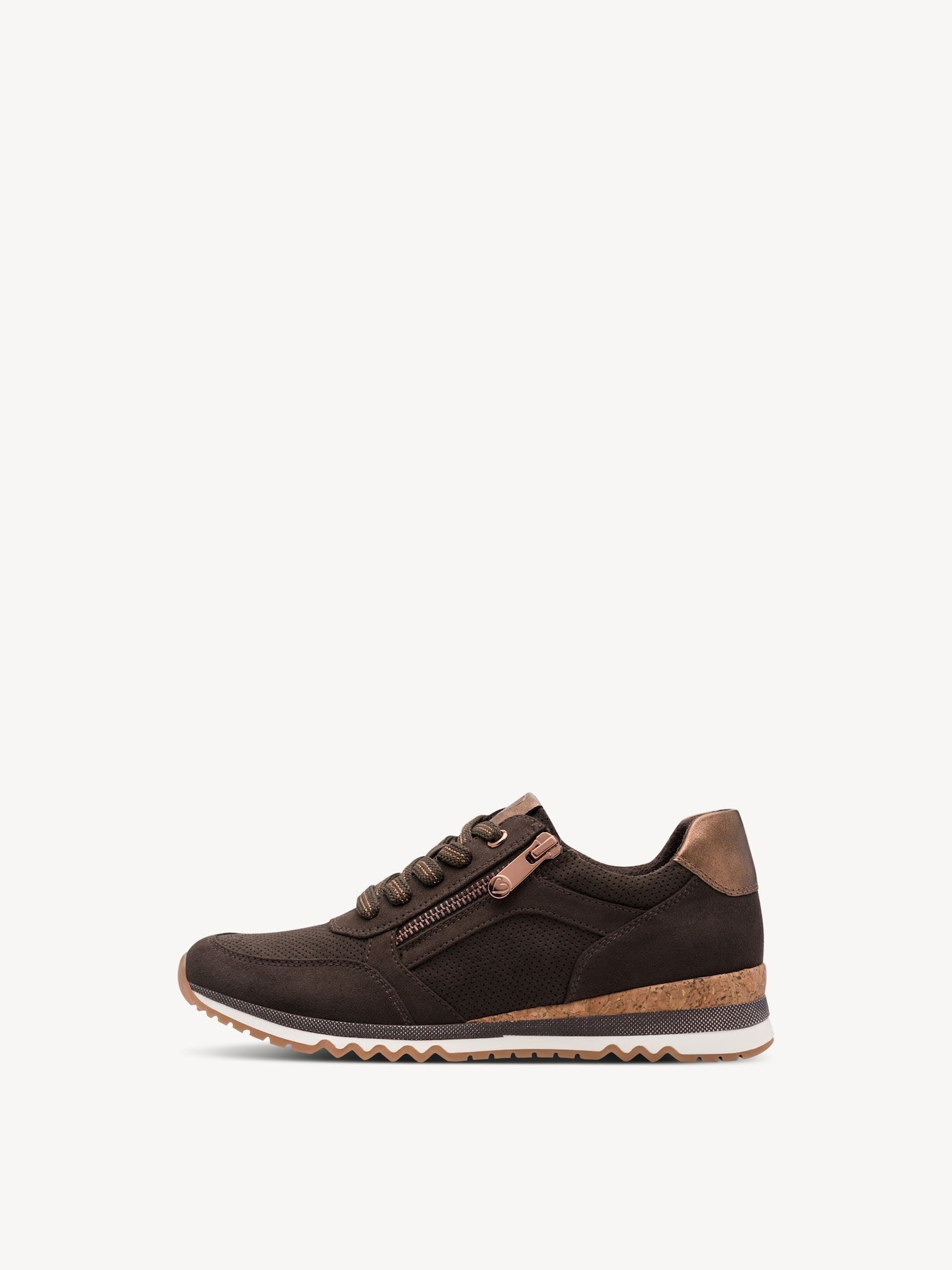 Marco Tozzi, Sneaker - braun MOCCA COMB
