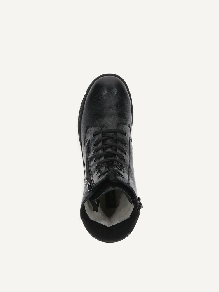 Caprice, Leather Bootie - black warm lining BLACK NAPPA, image 5 of 5