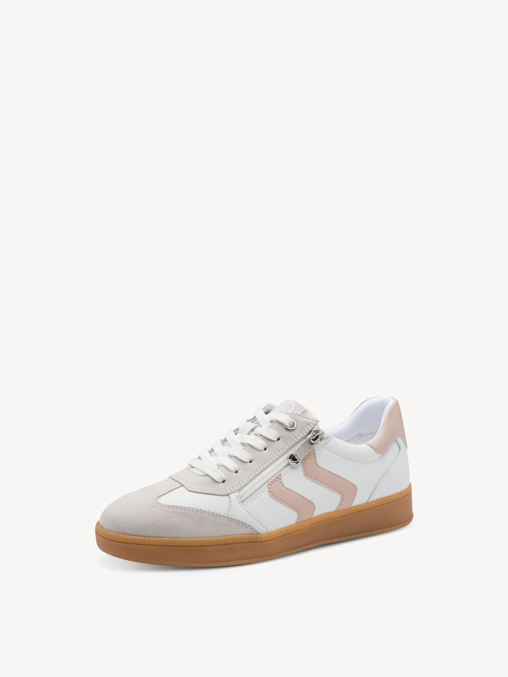 Marco Tozzi, Sneaker - weiß WHITE/ROSE
