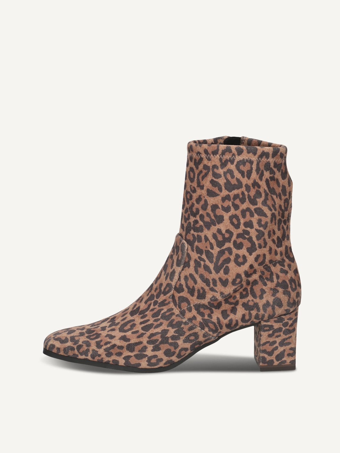 Caprice, Bootie - beige LEO STRETCH, image 3 of 6