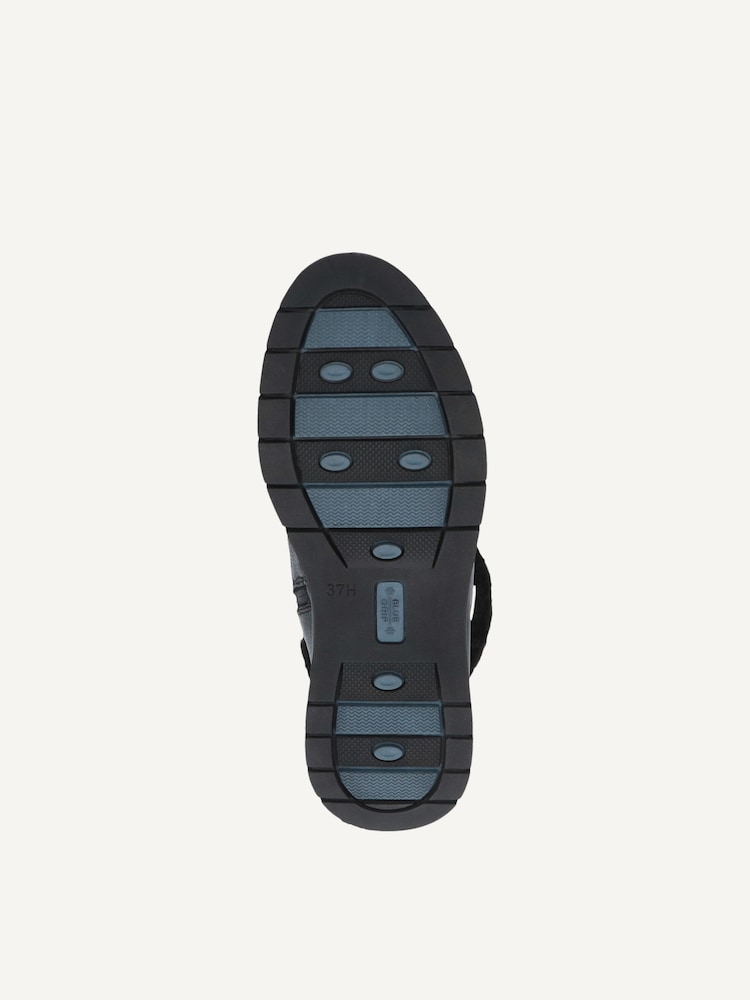 Caprice, Bootie - black warm lining BLACK NAPPA, image 5 of 6