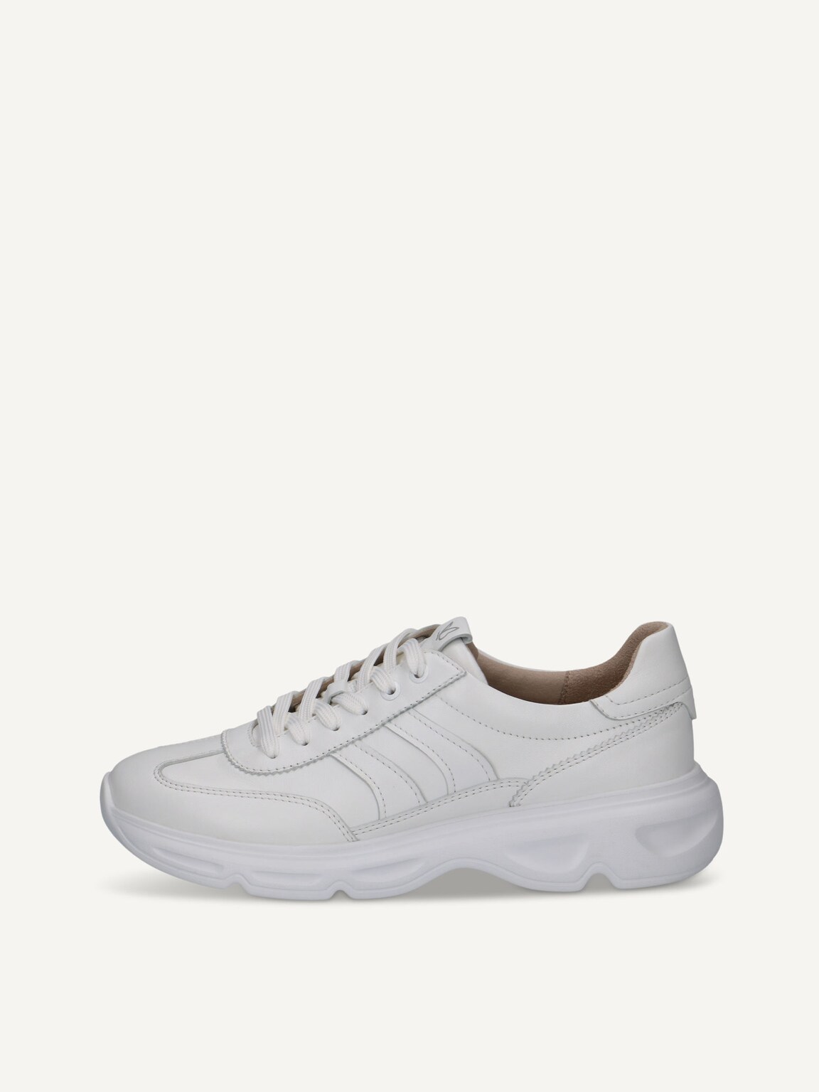 Caprice, Leather Sneaker - white WHITE NAPPA, image 2 of 5