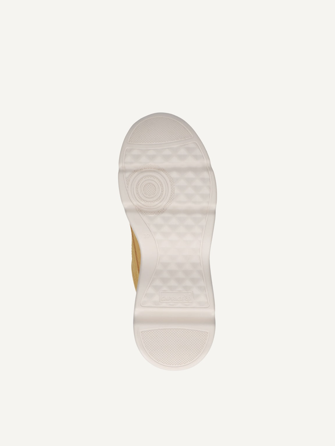 Caprice, Leather Sneaker - yellow YELLOW COMB, image 4 of 5