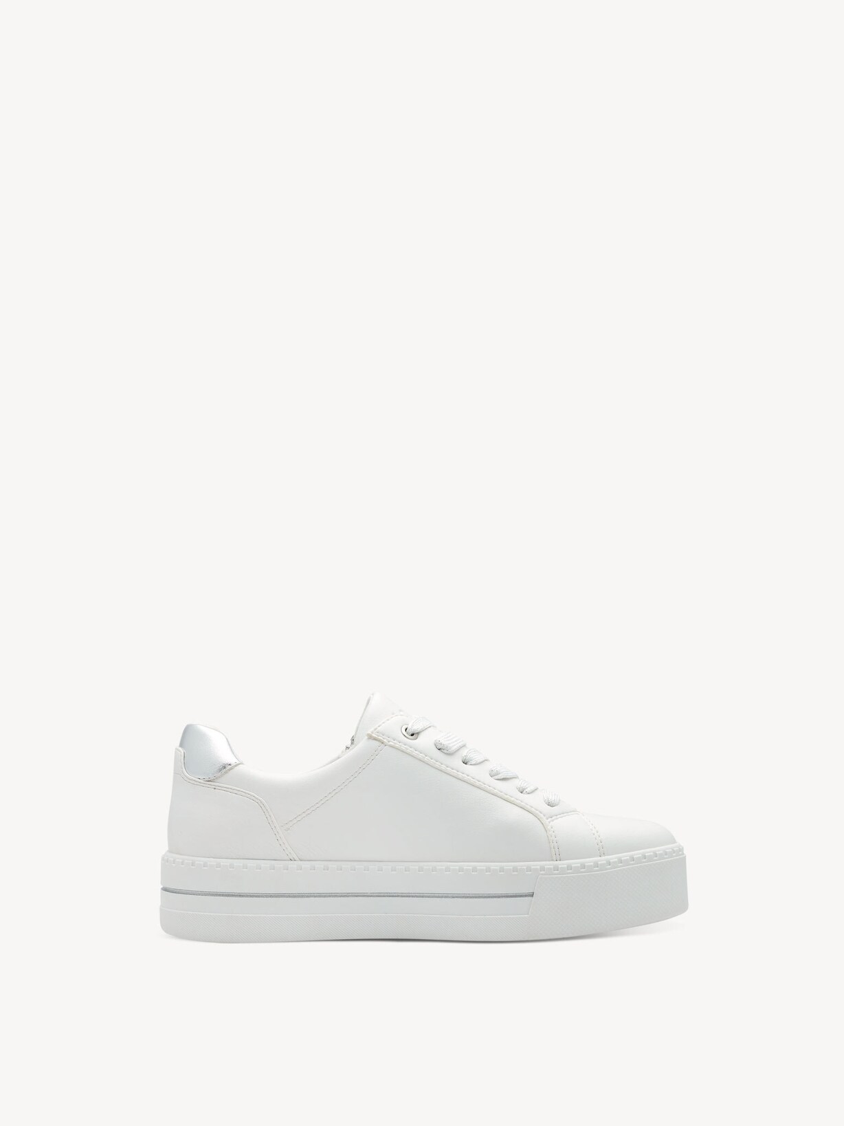 Jana, Sneaker - weiß WHITE/SILVER, Bild 1 von 7