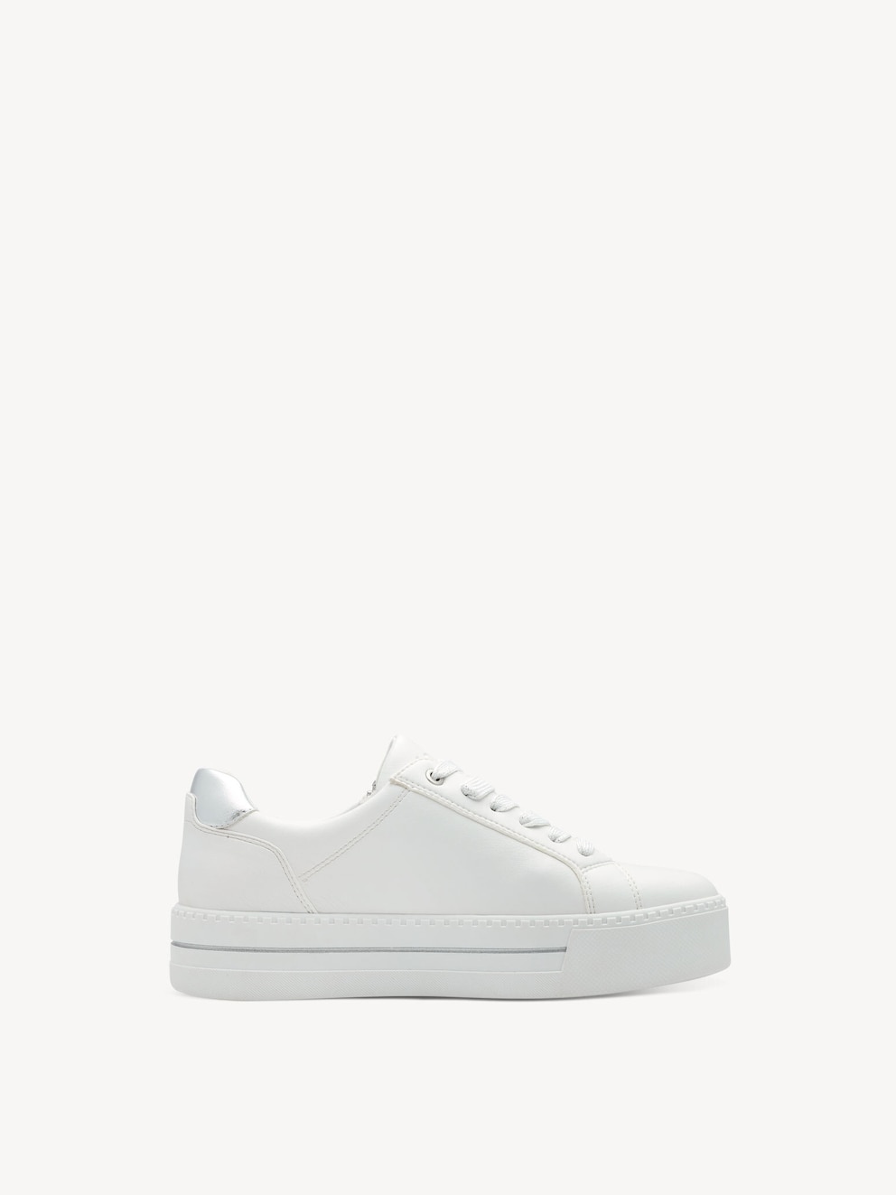 Jana, Sneaker - weiß WHITE/SILVER, Bild 1 von 7
