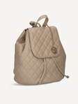 Selected, Caprice, Leather Backpack - brown TAUPE NAPPA