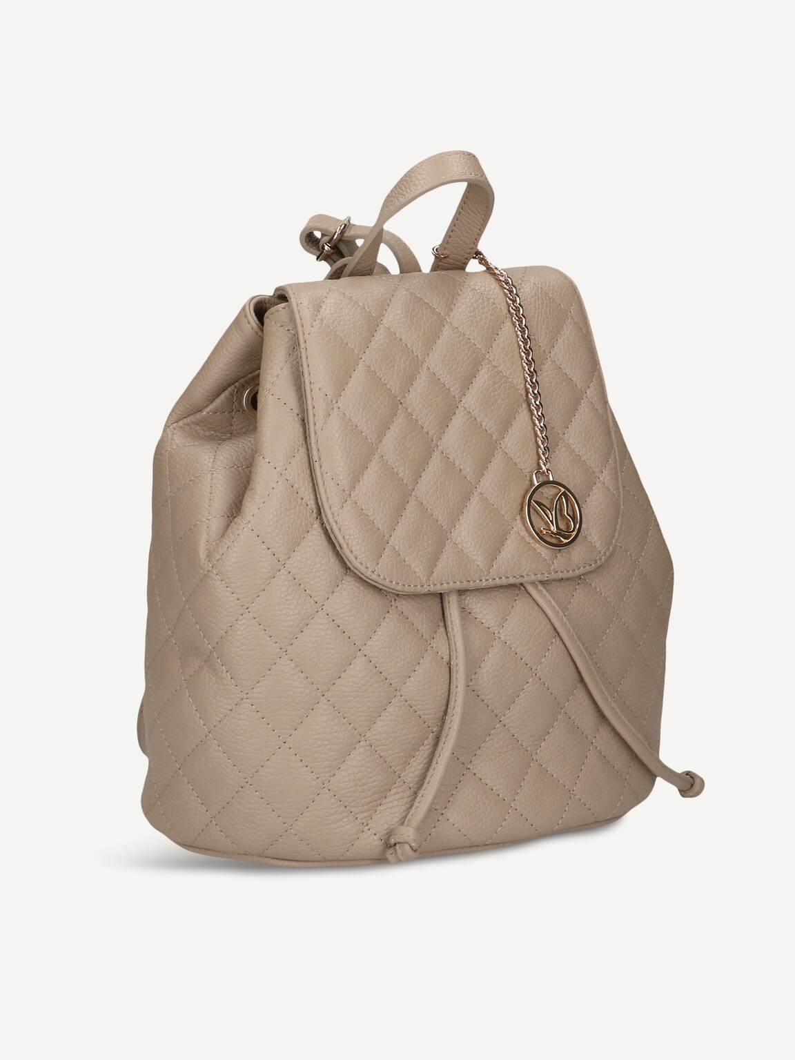Caprice, Leather Backpack - brown TAUPE NAPPA, image 1 of 4