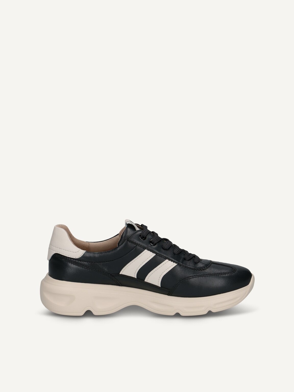 Caprice, Leather Sneaker - blue OCEAN COMB, image 3 of 5