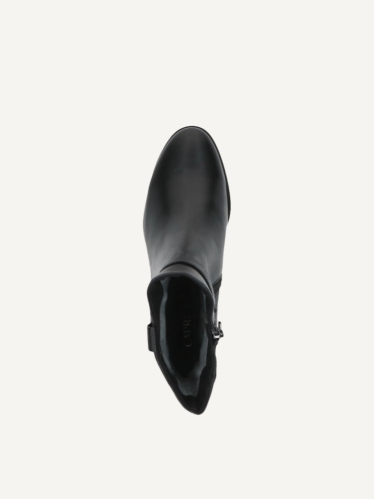 Caprice, Bottine en cuir - noir BLACK NAPPA, image 4 sur 5