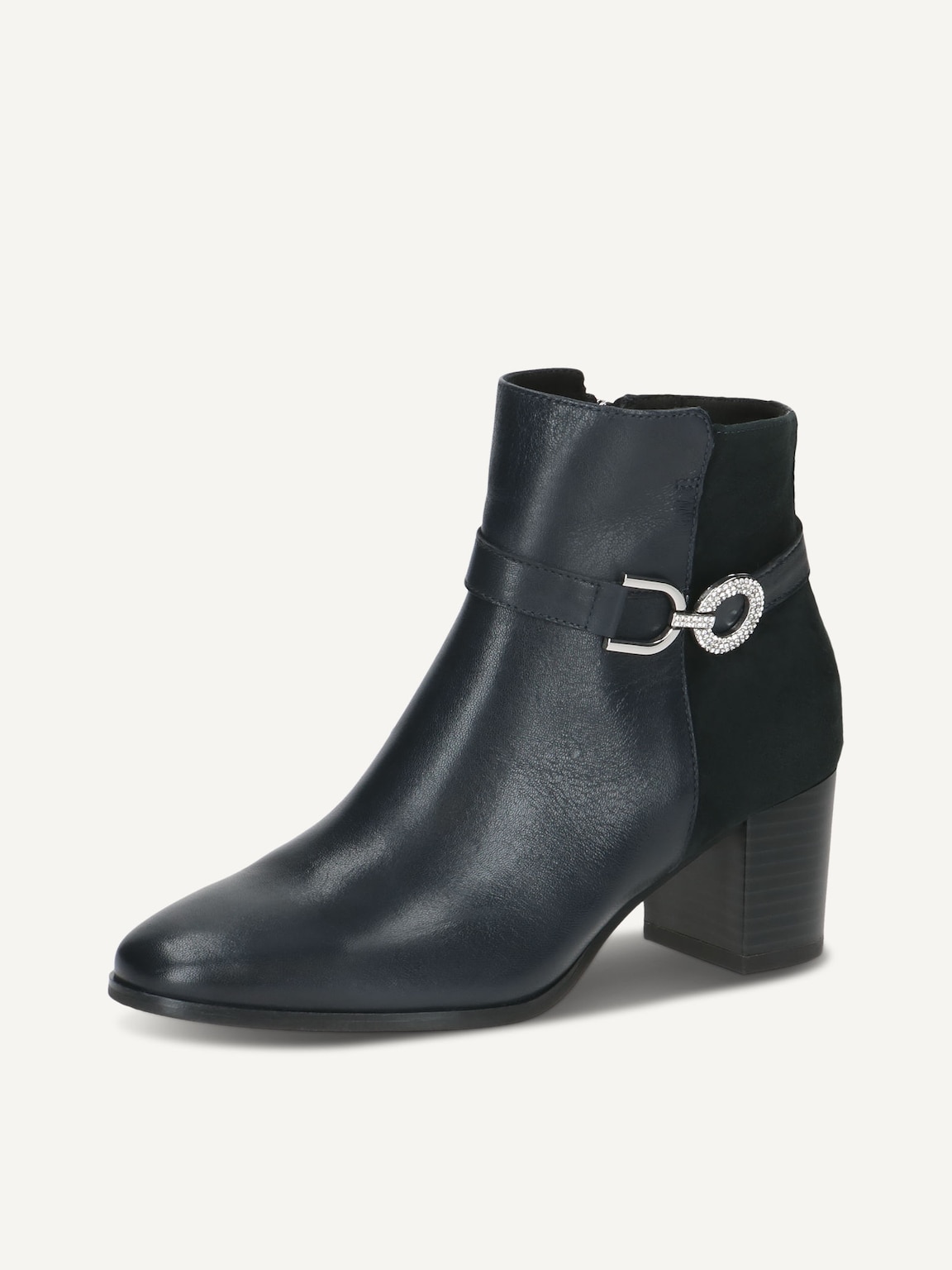 Caprice, Leather Bootie - blue OCEAN COMB, image 1 of 5