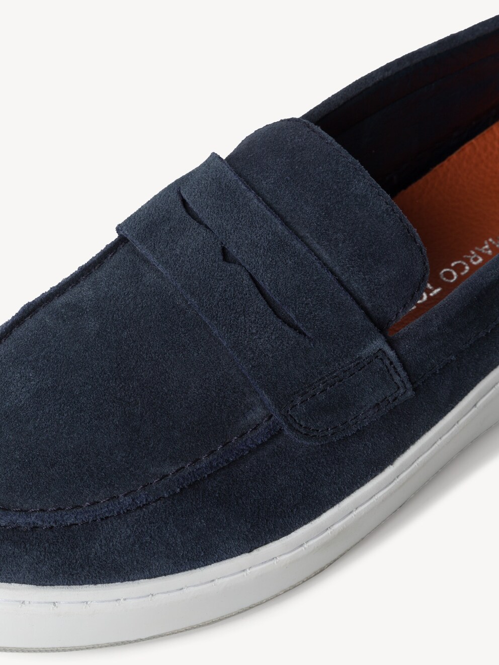 Marco Tozzi, Lederslipper - blau NAVY, Bild 4 von 6