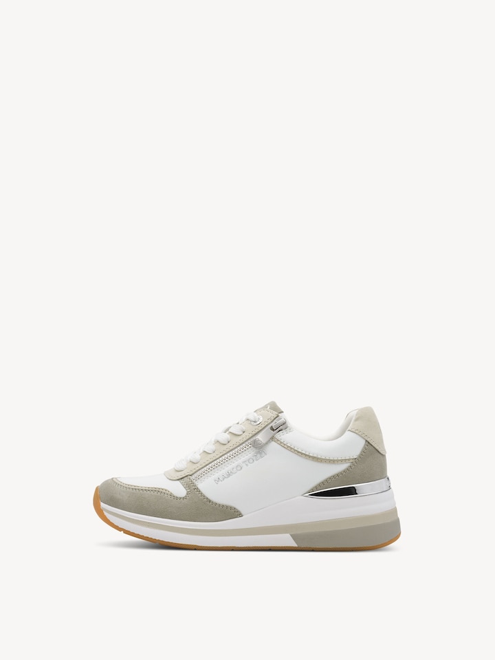 Marco Tozzi, Sneaker - bianco WHITE/MATCHA