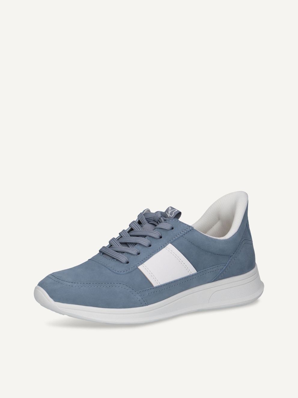 Caprice, Basket en cuir - noir WHITE/LT.BLUE, image 3 sur 6