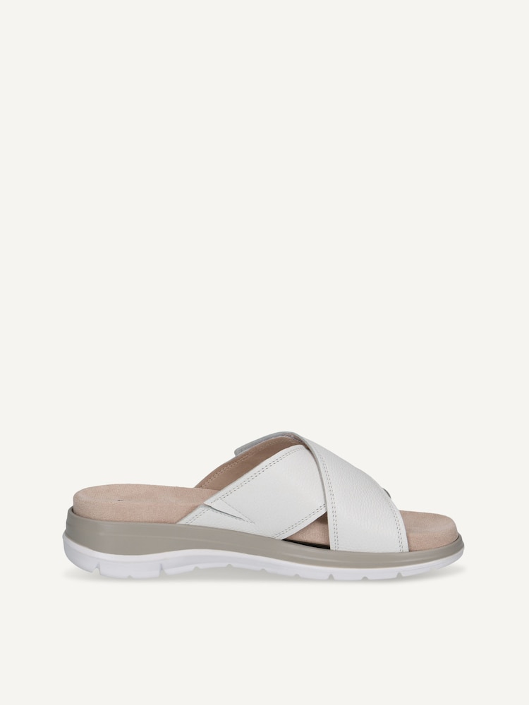 Caprice, Mule en cuir - offwhite WHITE NAPPA, image 3 sur 5