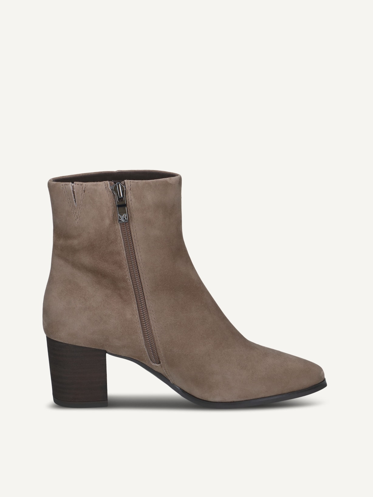 Caprice, Lederstiefelette - braun TAUPE SUEDE, Bild 4 von 6