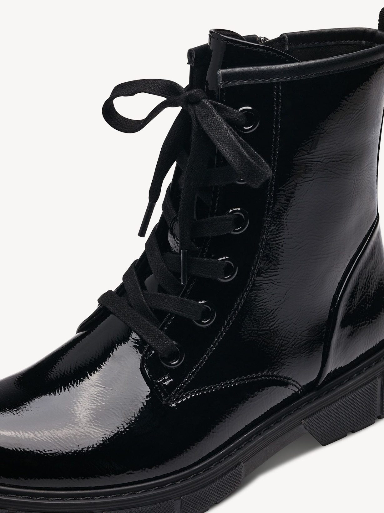 Marco Tozzi, Enkellaarsje - zwart BLACK PATENT, afbeelding 4 van 6